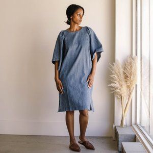 Ilana Kohn Iona Denim Dress (L)